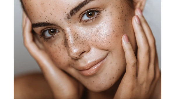 clean skin face model